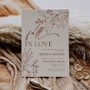 Search for beige bridal shower invitations Fall in love