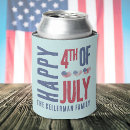 Search for fourth of july can coolers Stars and stripes