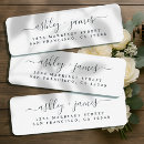 Search for calligraphy return address labels Chic