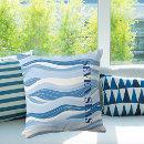 Search for light blue pillows Waves