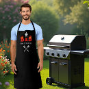 Search for bbq king aprons Father