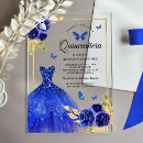 Search for royal blue butterfly invitations Gown dress