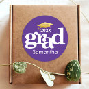 Search for purple graduation stickers Graduate