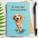 Search for golden retriever fathers day cards Cute