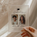 Search for square graduation invitations Joint graduation party