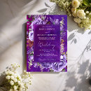 Search for lilac rose wedding invitations Purple