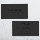 Search for matte black business cards Modern