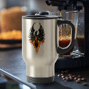 Search for phoenix travel mugs Rebirth symbol