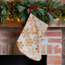 Search for copper christmas stockings Snowflakes