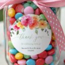 Search for bright flower stickers Girl baby shower