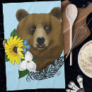 Search for brown bear tea towels Bears