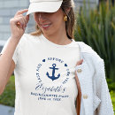 Search for nautical wedding tshirts Bachelorette party