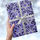 Search for purple and silver wrapping paper Giving