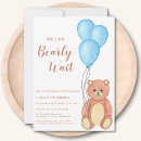 Recherche de bear shower invitations Simple