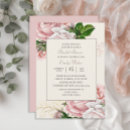 Search for cream bridal shower invitations Elegant modern floral