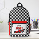 Search for car backpacks Race car flag