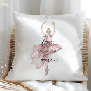 Search for ballerina pillows Watercolor