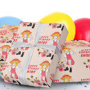 Search for gardening wrapping paper Cute