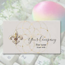 Recherche de fleur de lis business cards Customer