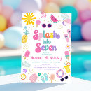 Search for splash party invitations Summer pool party