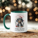 Search for dachshund christmas mugs Wiener dog dad christmas