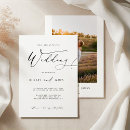 Search for urban wedding invitations Black and white