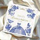 Search for quinceanera napkins Gold foil