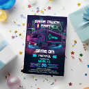 Recherche de manette de jeu invitations Pour enfants