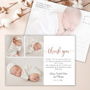 Search for birth announcement thank you postcards Photo collage