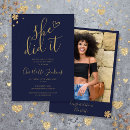 Search for she did it invitations Class of 2025