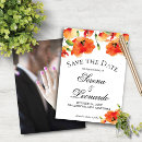 Search for poppy save the dates Floral