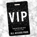 Search for vip pass Black and white