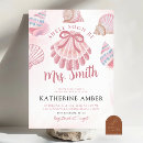 Search for shell bridal shower invitations Bride