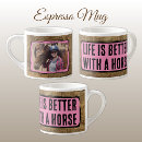 Recherche de cheval noir tasses Pour tous