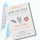 Search for july invitations Patriotic party celebration