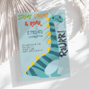 Search for stomp chomp and roar invitations Four