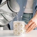 Search for fleur de lis mugs Elegant