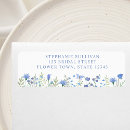 Search for wildflower wedding return address labels Botanical