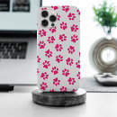 Search for pink paw prints iphone cases Animal paws
