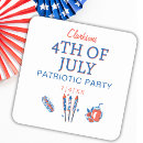 Search for 4th july party stickers Independence day party