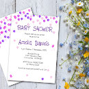 Search for floating baby shower invitations Pink