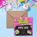 Search for 90s square invitations 90's party
