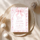Search for pink toile invitations Victorian