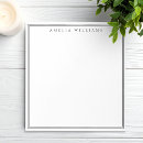 Search for name notepads Black and white