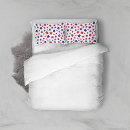 Search for red white blue pillowcases Usa