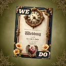Recherche de horlogerie invitations Steampunk