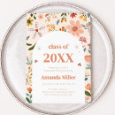 Search for wildflower graduation invitations Floral
