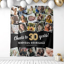 Search for 30th birthday backdrops Black and gold