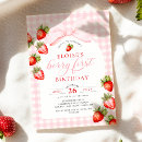 Search for gingham invitations Pink bow