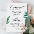 Search for nature engagement party invitations Outdoor